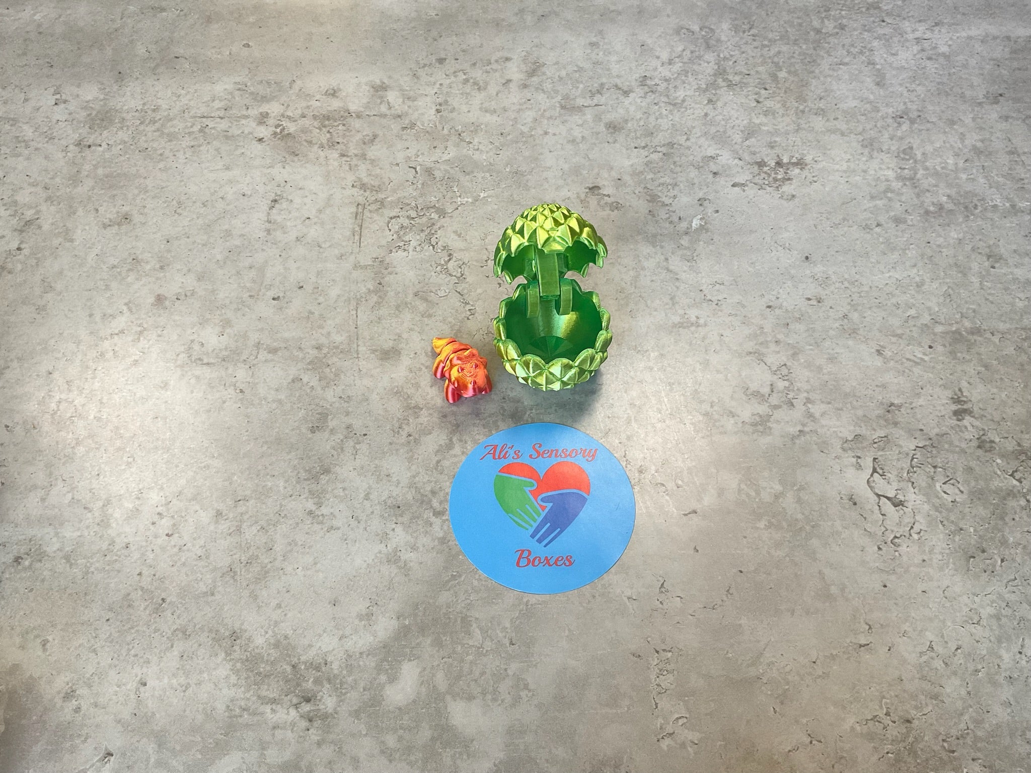 3D Printed Surprise Animal Egg