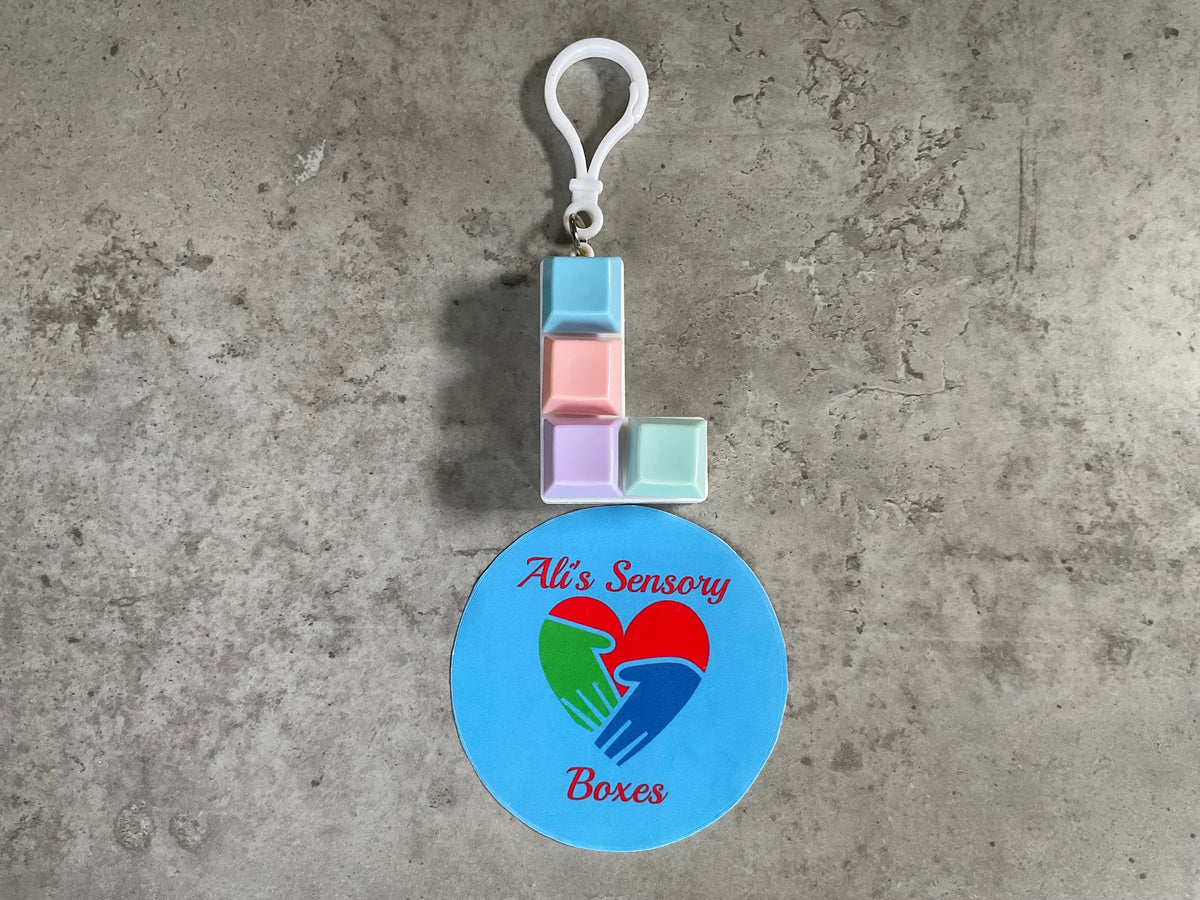 Keyboard Clicker Fidget Keychain