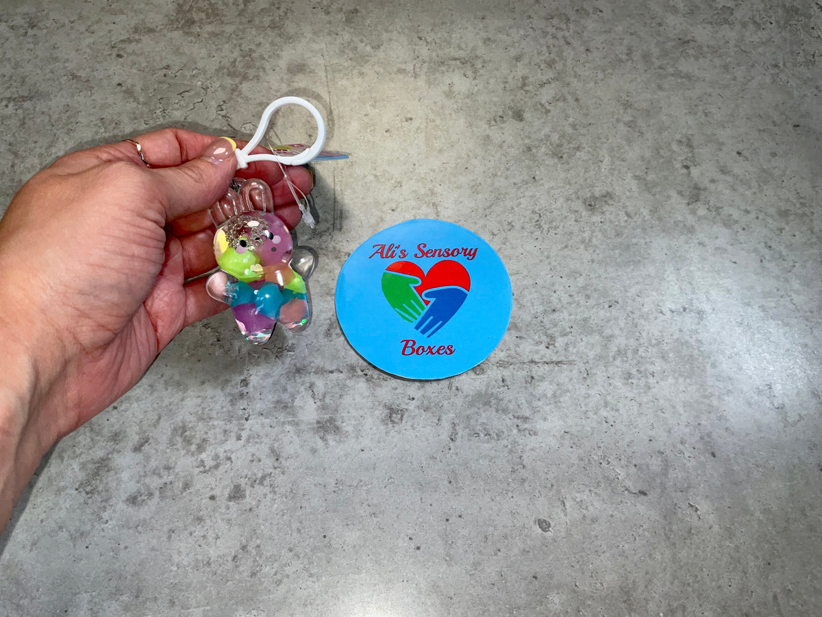 Glow in the dark Sensory Keychain