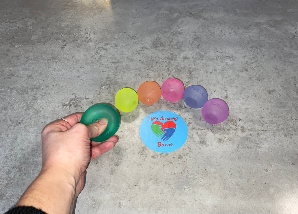 SPEKS Mini Gump 6 Pack - The Memory Gel Stress Ball