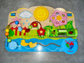Baby and Toddler Sensory Activity Board