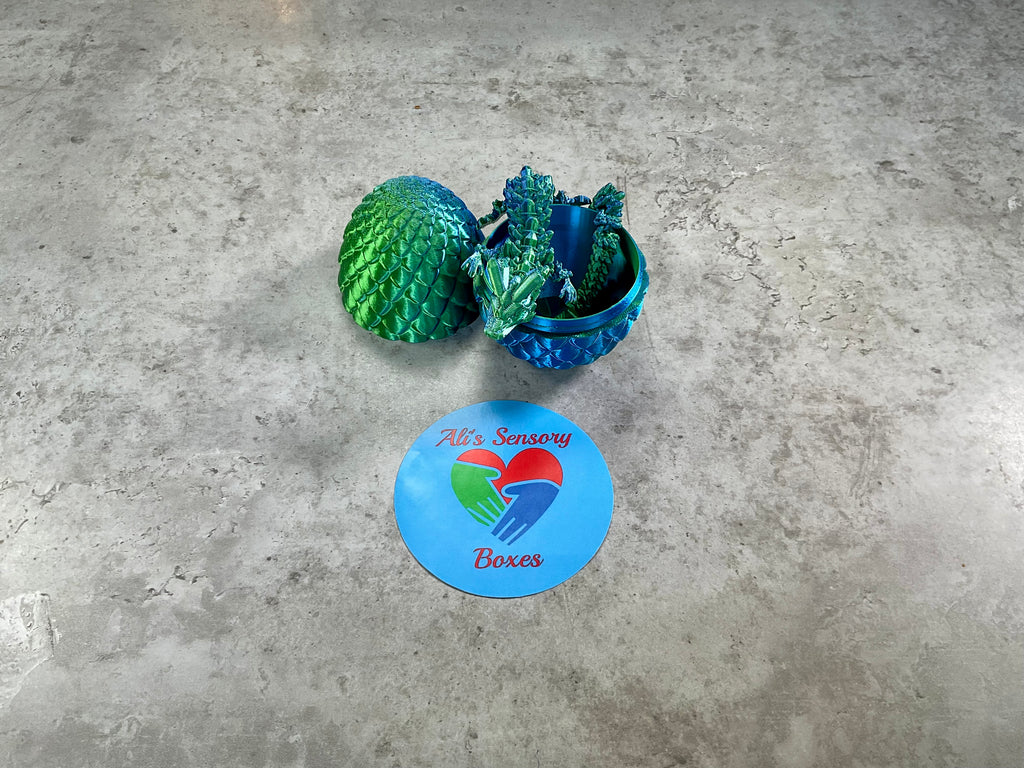 3D Printed Dragon Egg