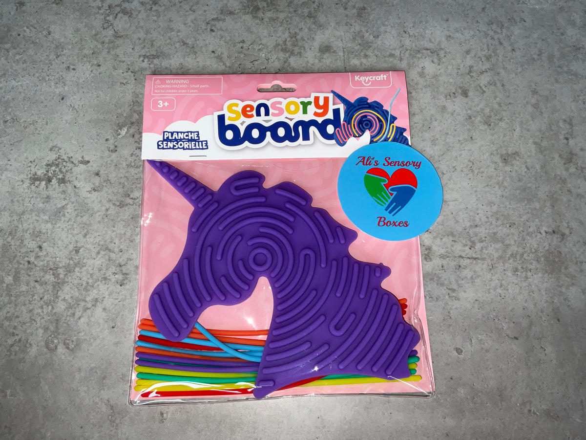 Sensory Board Flexible Unicorn