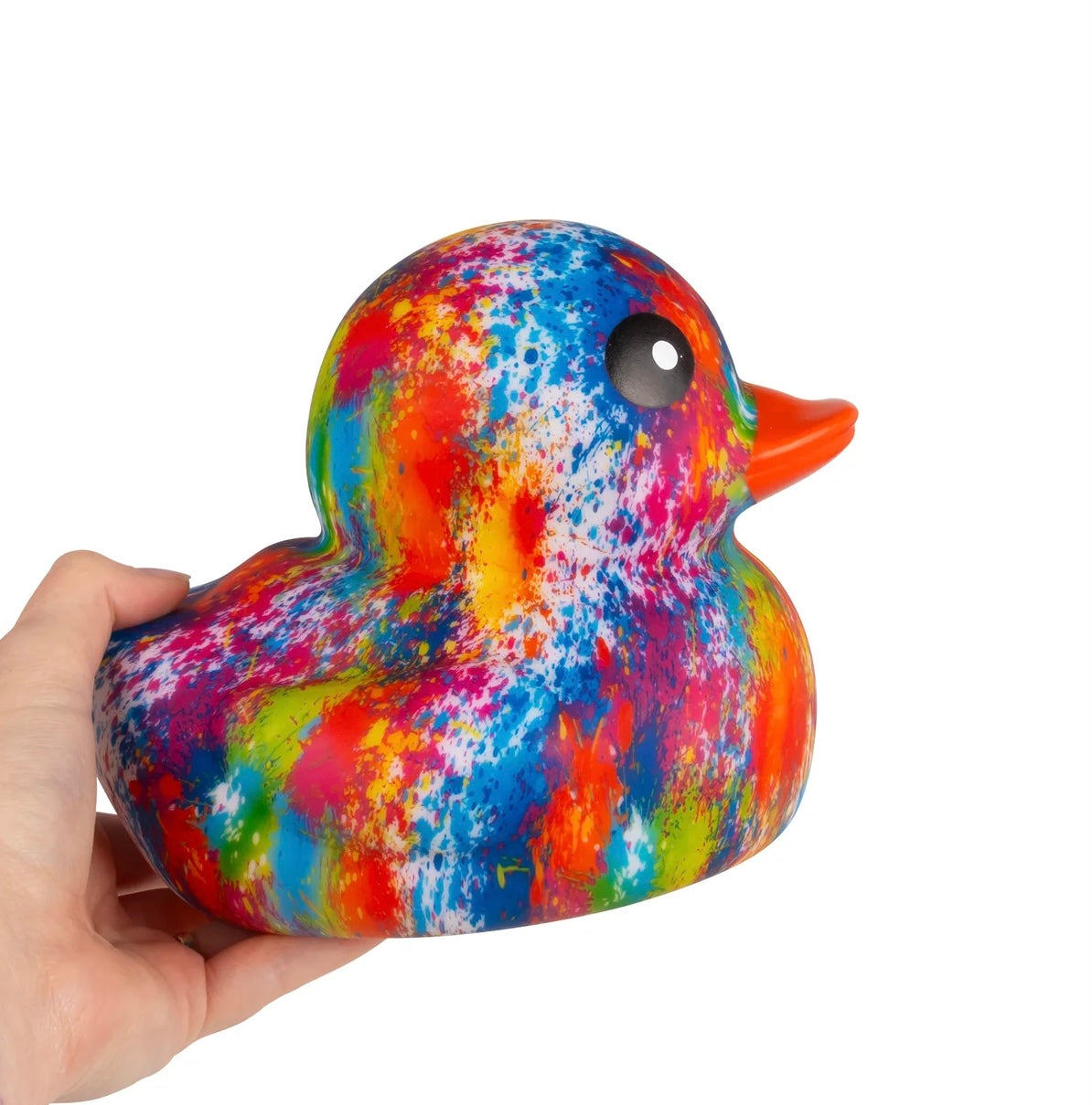 Large Tie Dye Rubber Duck