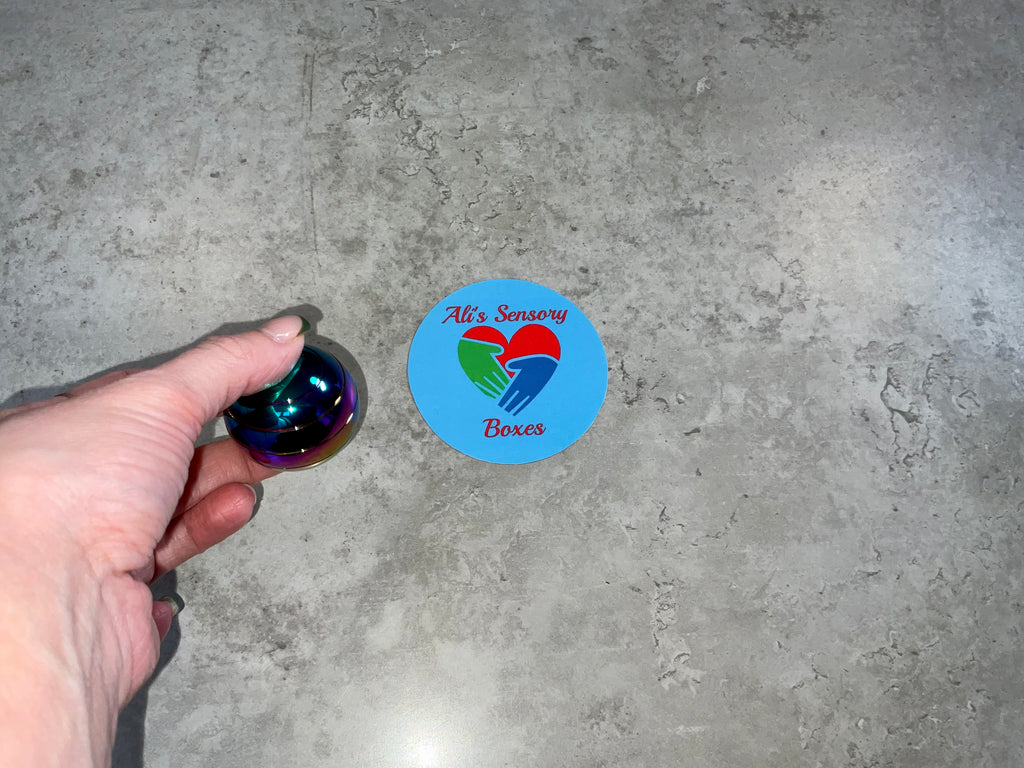Fidgix Metallic Spinning Sphere
