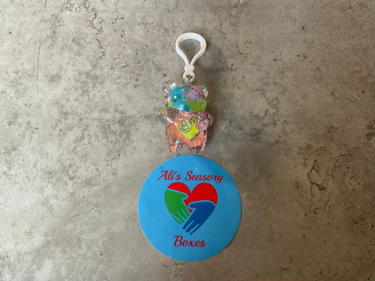 Glow in the dark Sensory Keychain