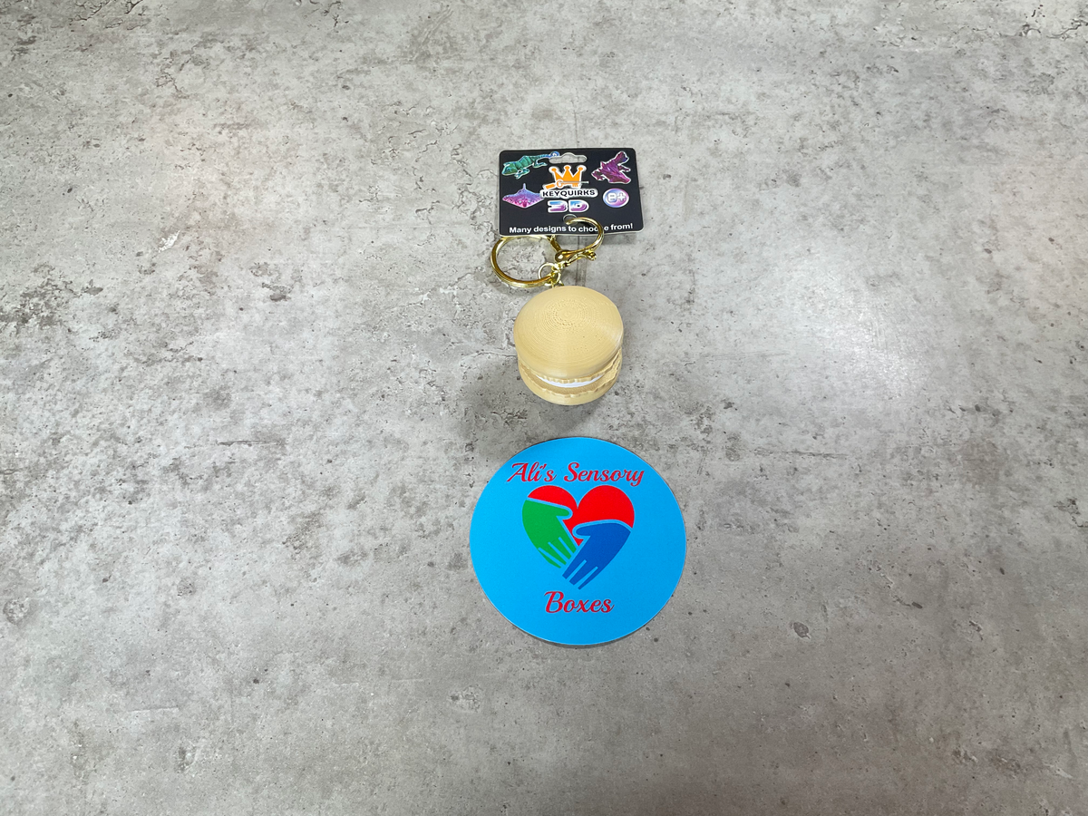 3D Macaroon Fidget Clicker
