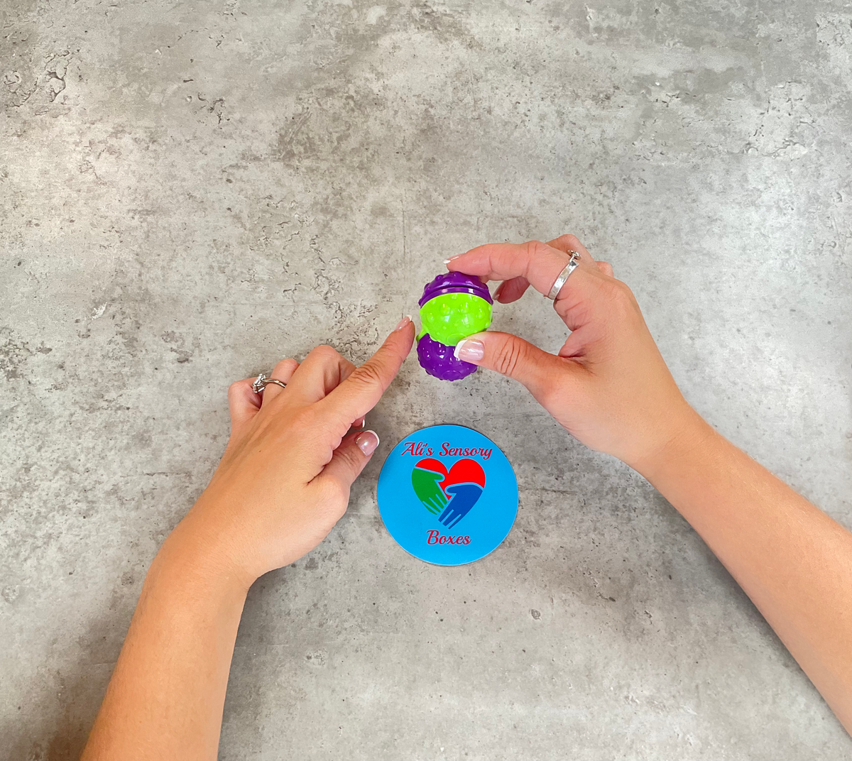 Spinning Spheres Fidget