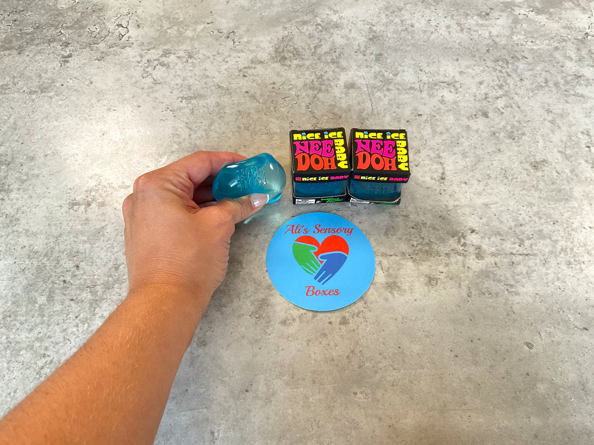Teenie NeeDoh Blue Nice Ice Baby Bundle