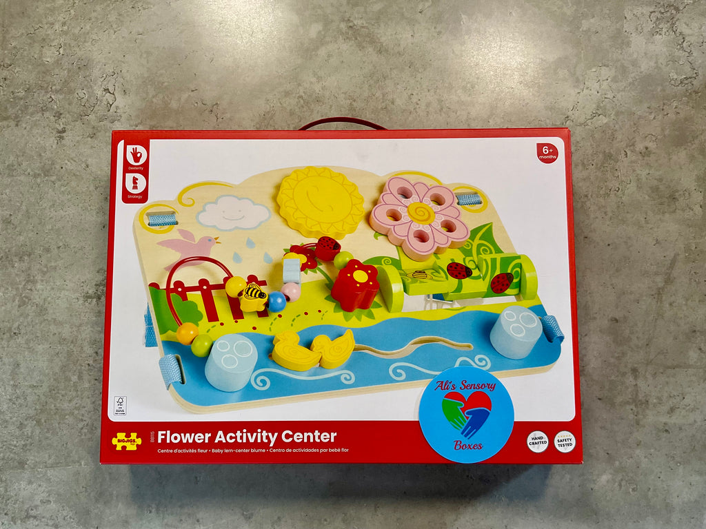 Baby and Toddler Sensory Activity Board
