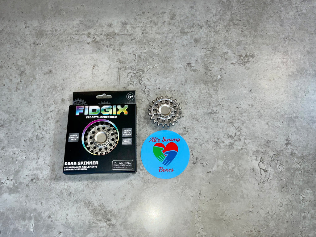 Fidgix Metallic Gear Spinner