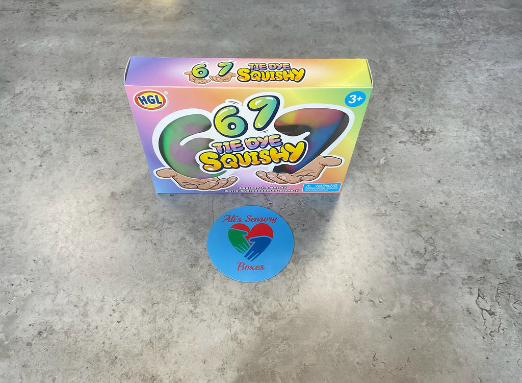 67 Tie Dye Squishy