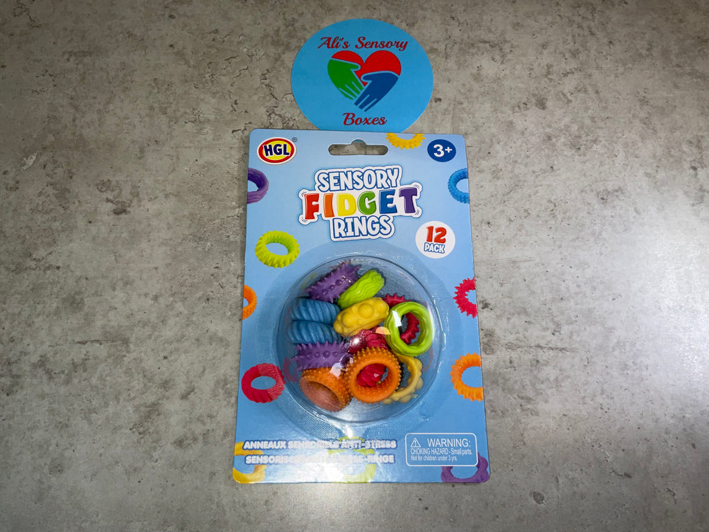 Sensory Rings 12 pack