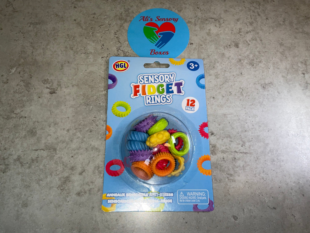 Sensory Rings 12 pack