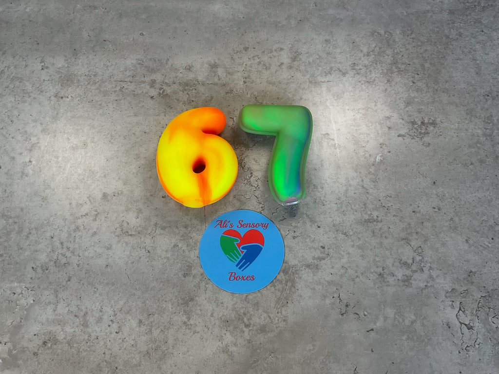 67 Tie Dye Squishy