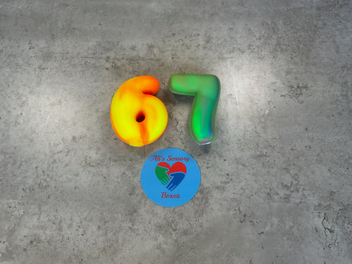67 Tie Dye Squishy