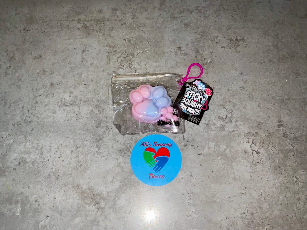 Sticky Squishy Paw Print
