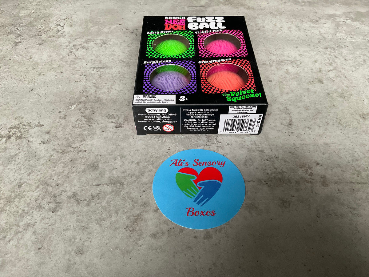 Teenie NeeDoh Fuzz Ball 4Pck