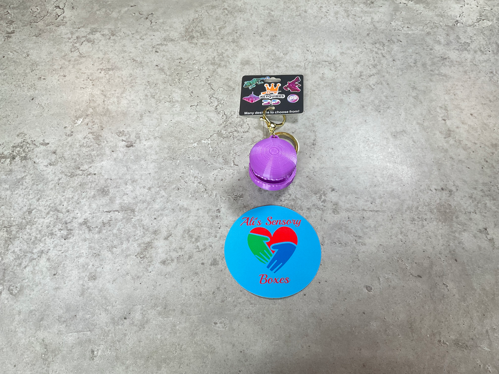3D Macaroon Fidget Clicker