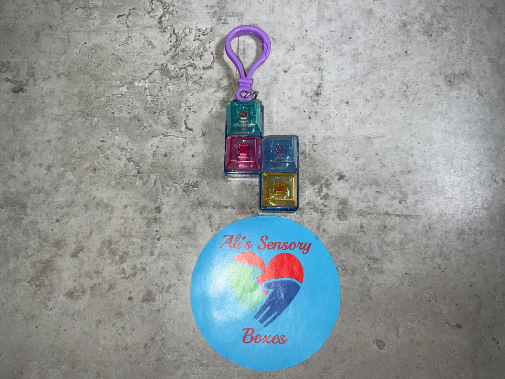 Keyboard Clicker Fidget Keychain