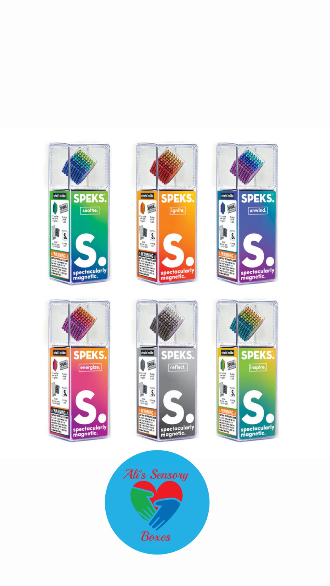 SPEKS 512 Fidget Magnet Balls - Gradient Edition