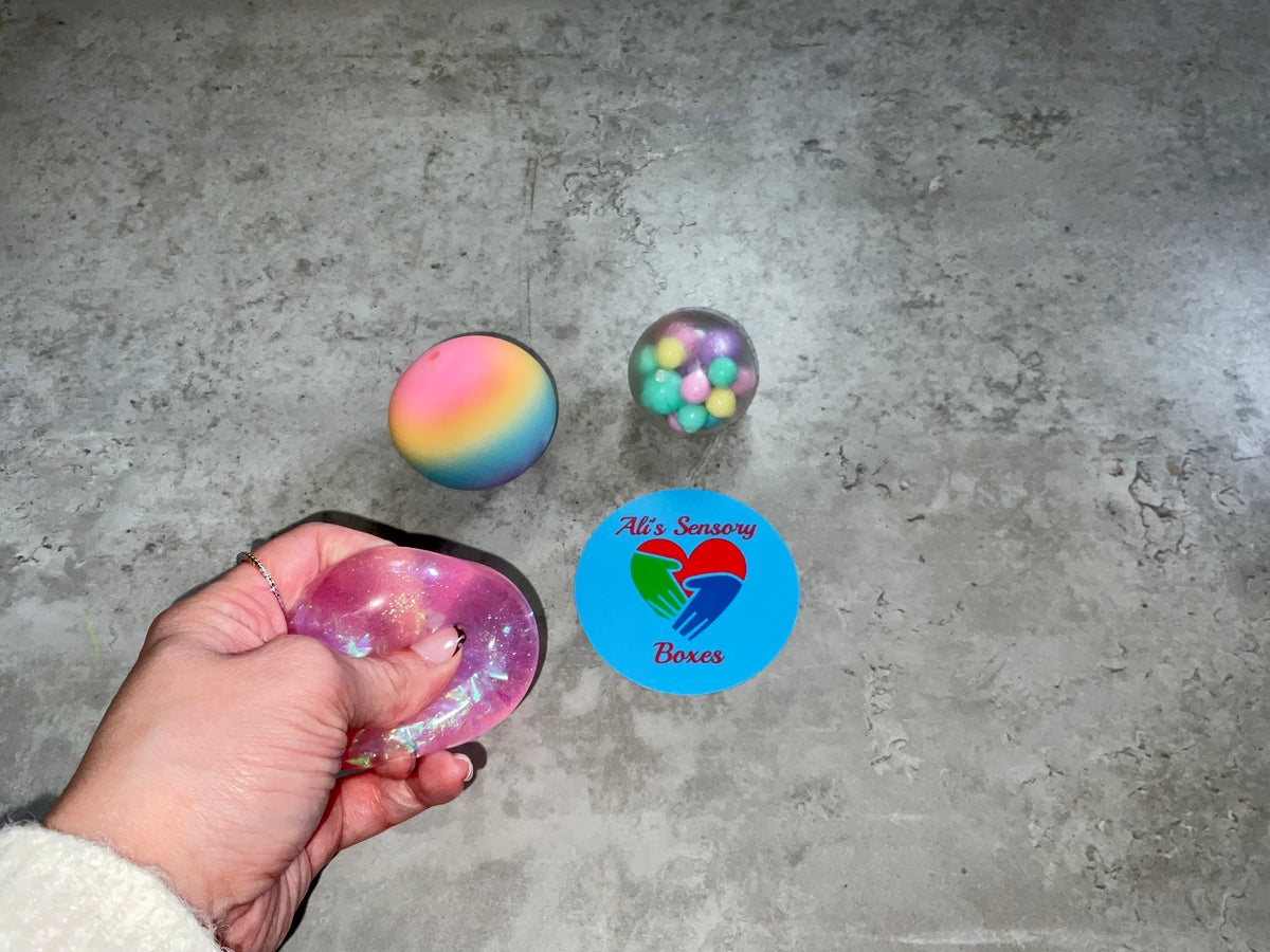 Unicorn Squish Balls 3 Pack