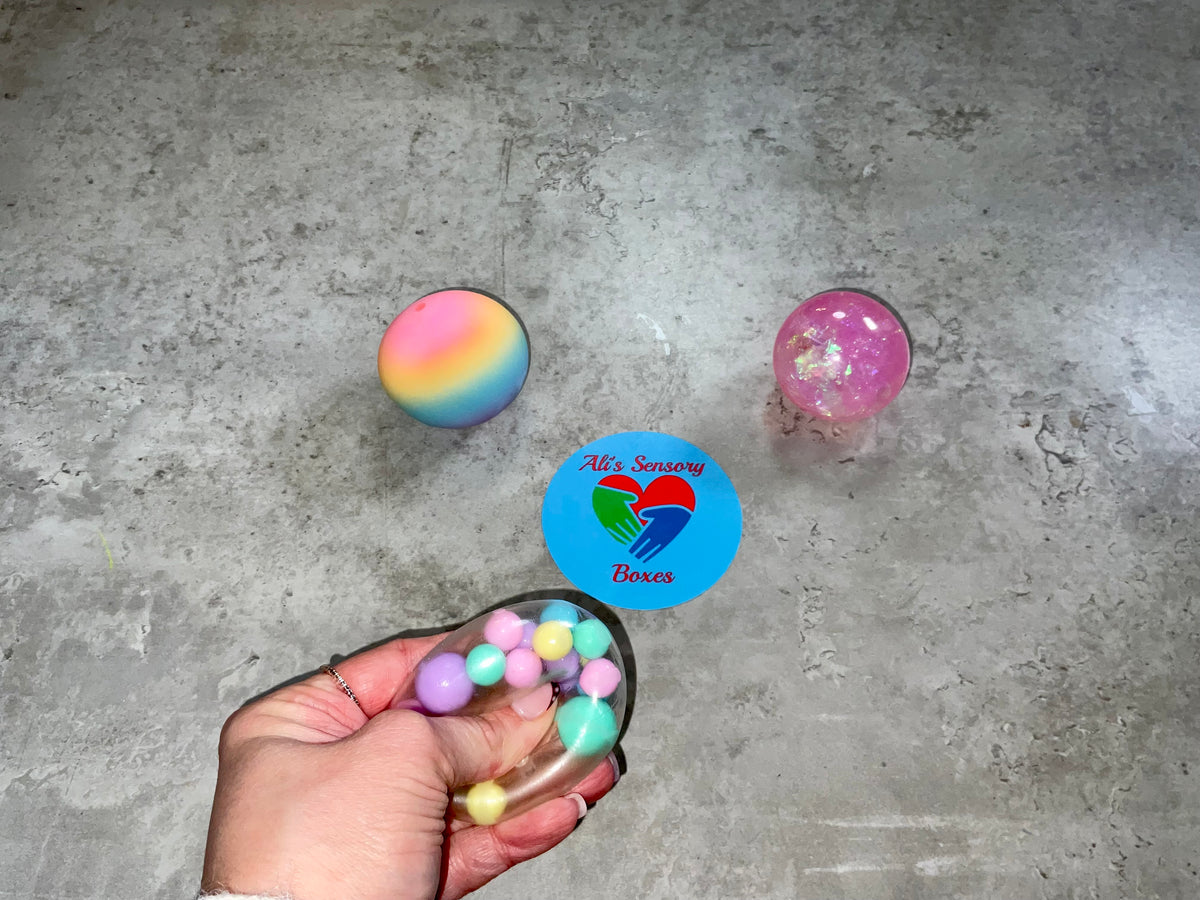 Unicorn Squish Balls 3 Pack