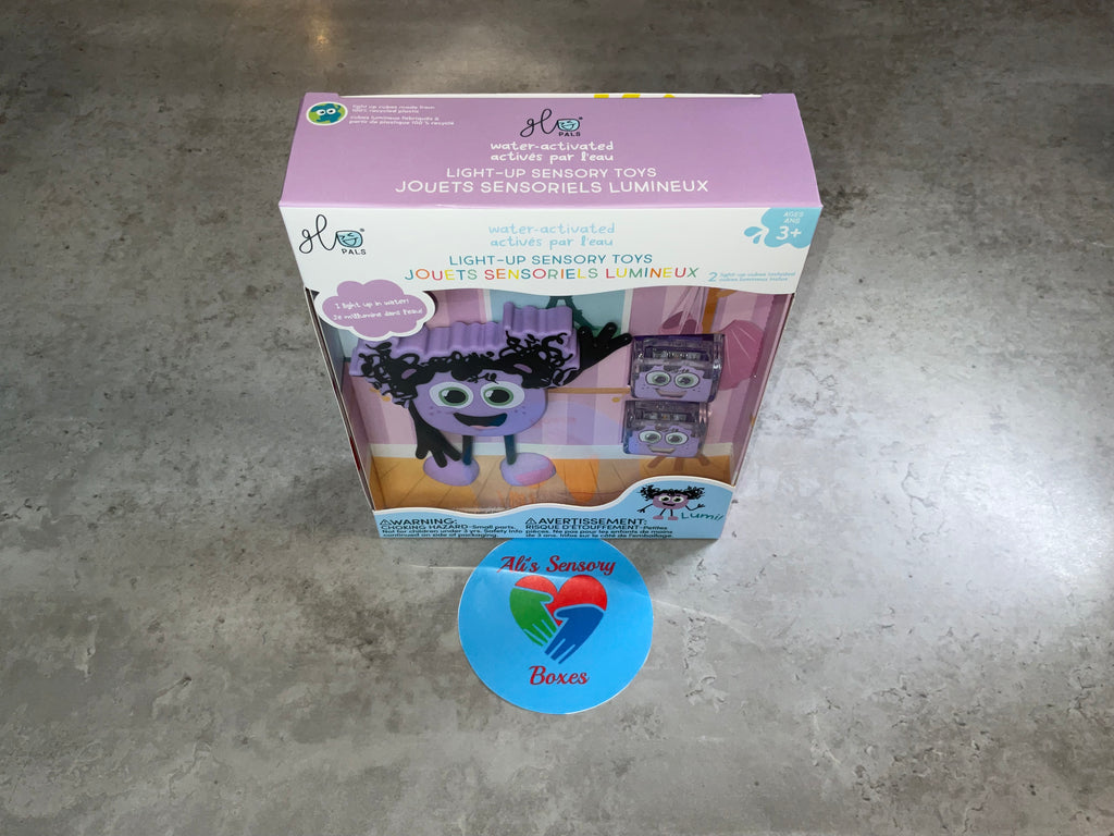 Glo Pals Light Up Sensory Character and Cubes