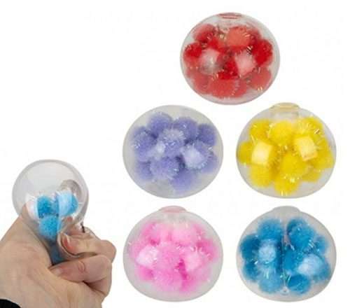 Pom Pom Squishy Ball