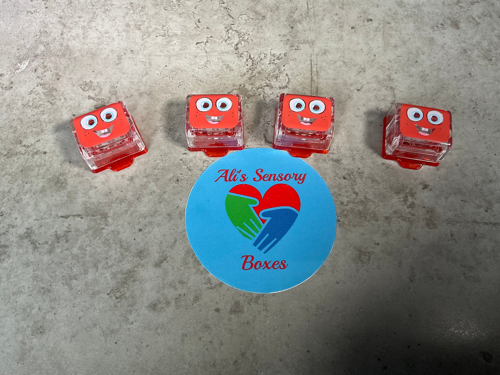 Glo Pals Sensory Light Up Cubes 4 Pack