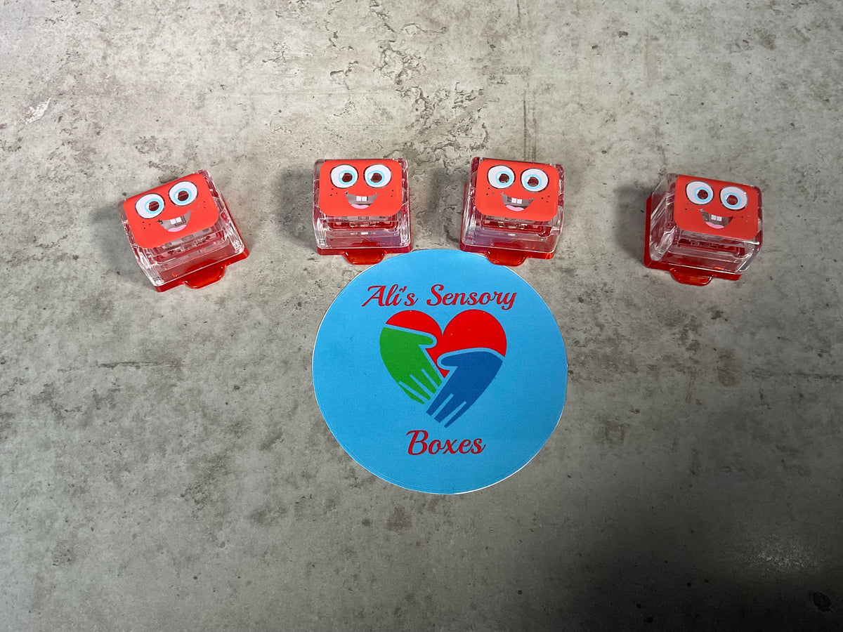 Glo Pals Sensory Light Up Cubes 4 Pack
