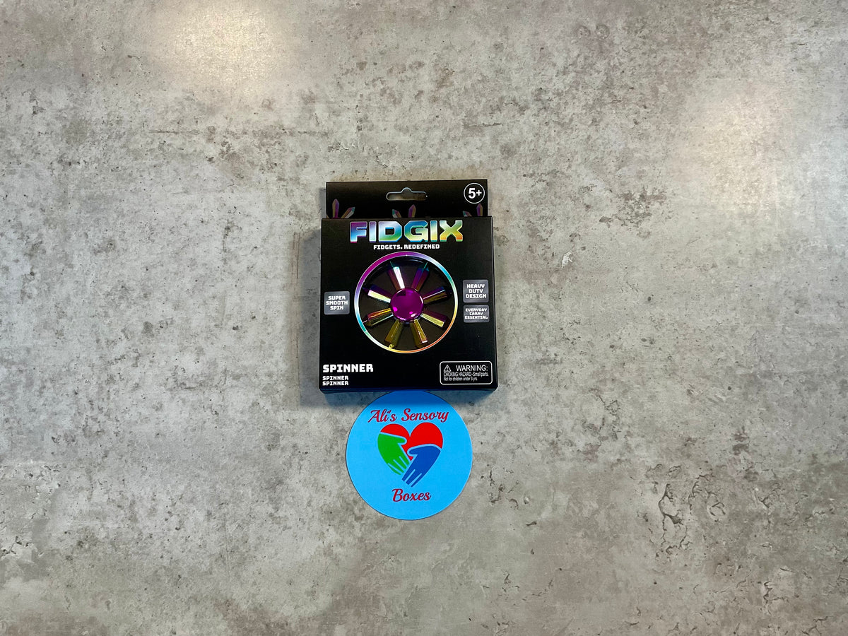 Fidgix Metallic Spinner