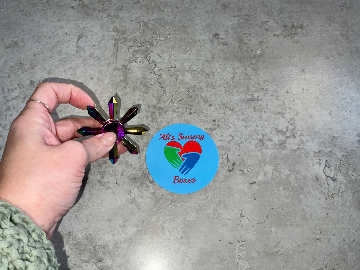 Fidgix Metallic Spinner