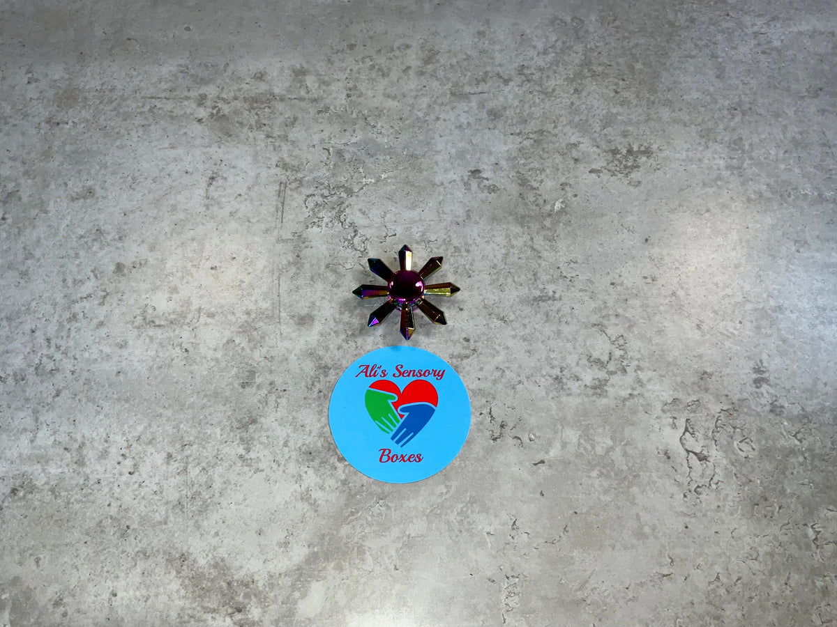 Fidgix Metallic Spinner