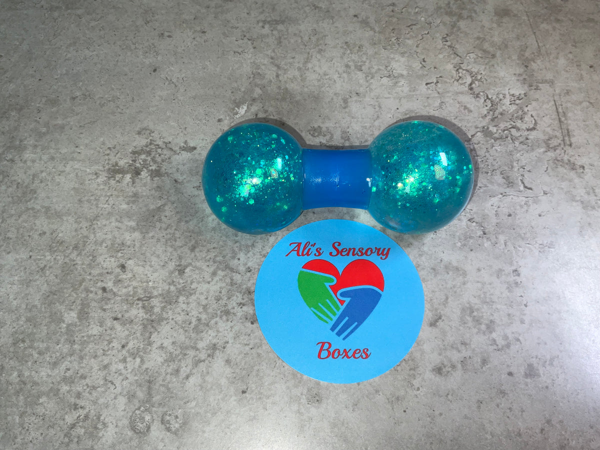 Dumbbell Squish and Swirl