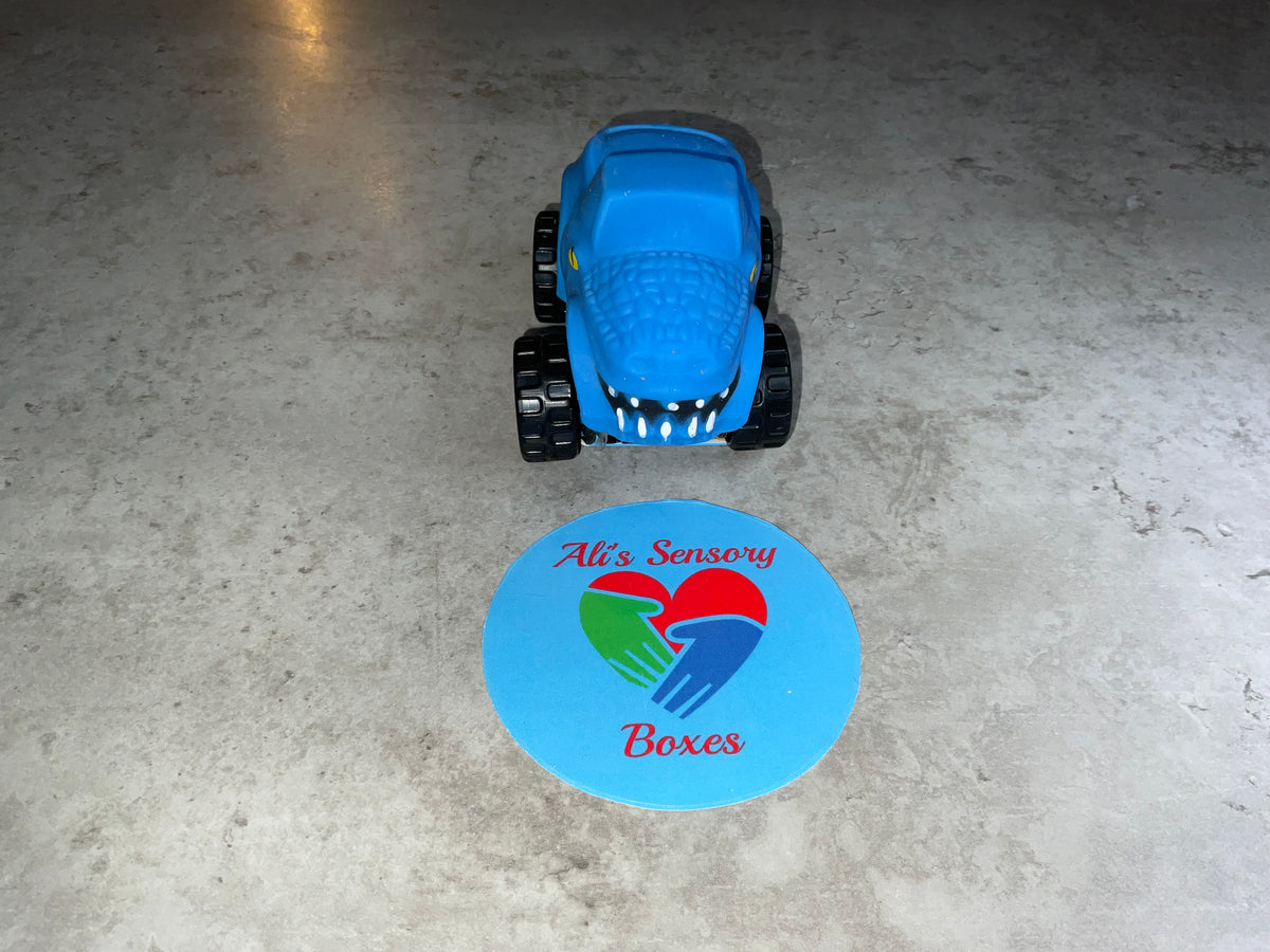Stretchy Dinosaur Car