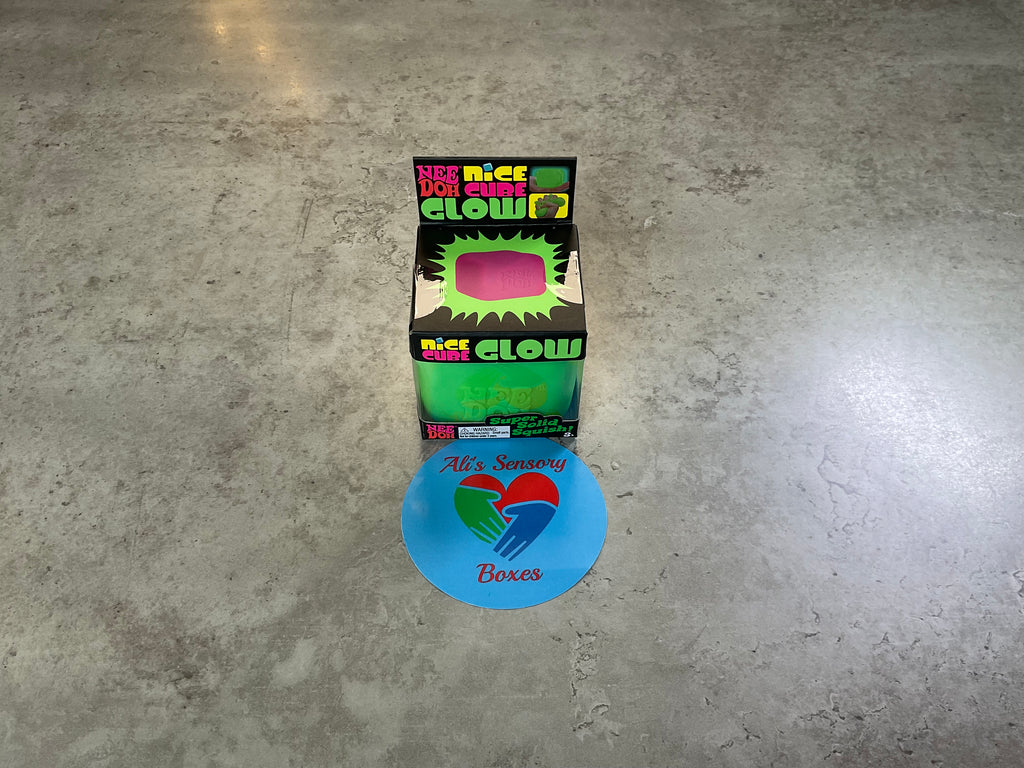 NeeDoh Nice Cube Glow In The Dark