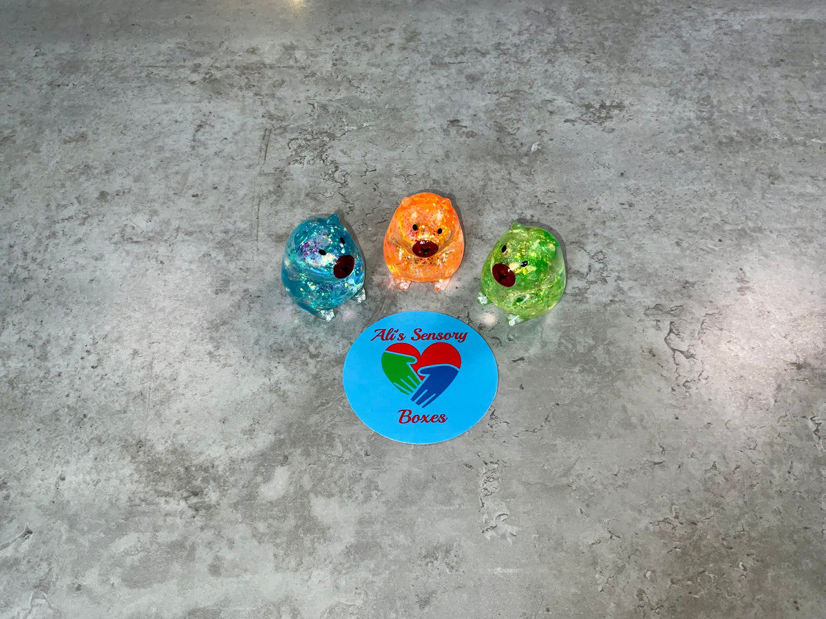 Mini Sugar Squishy Capybaras 3 Pack