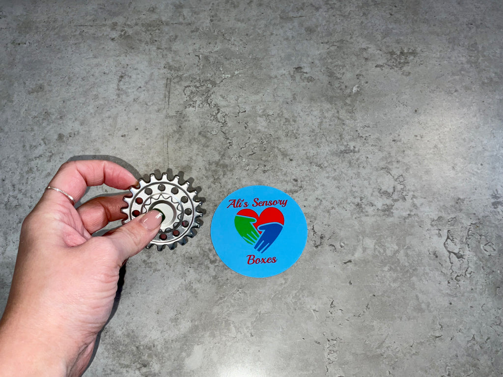 Fidgix Metallic Gear Spinner