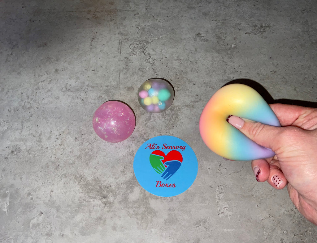 Unicorn Squish Balls 3 Pack