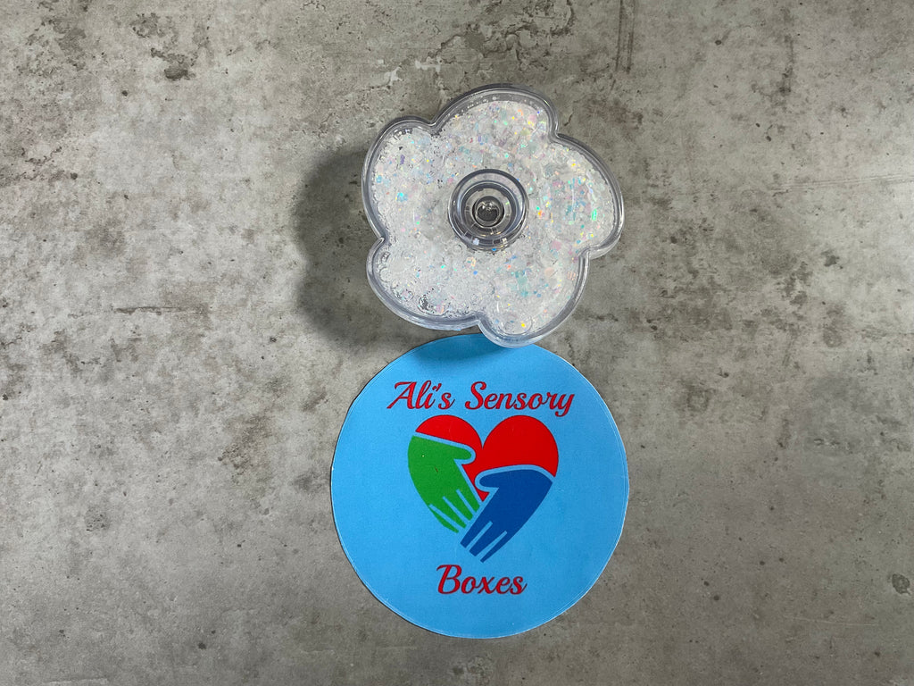 Liquid Glitter Fidget Spinner