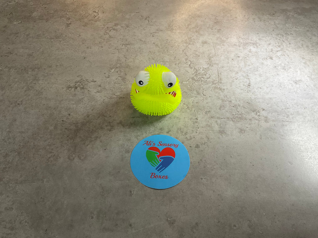 Squishy Puffer Monster (Clay filled)