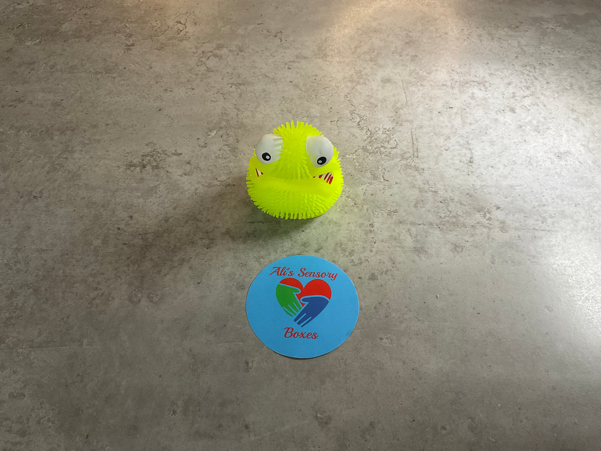 Squishy Puffer Monster (Clay filled)