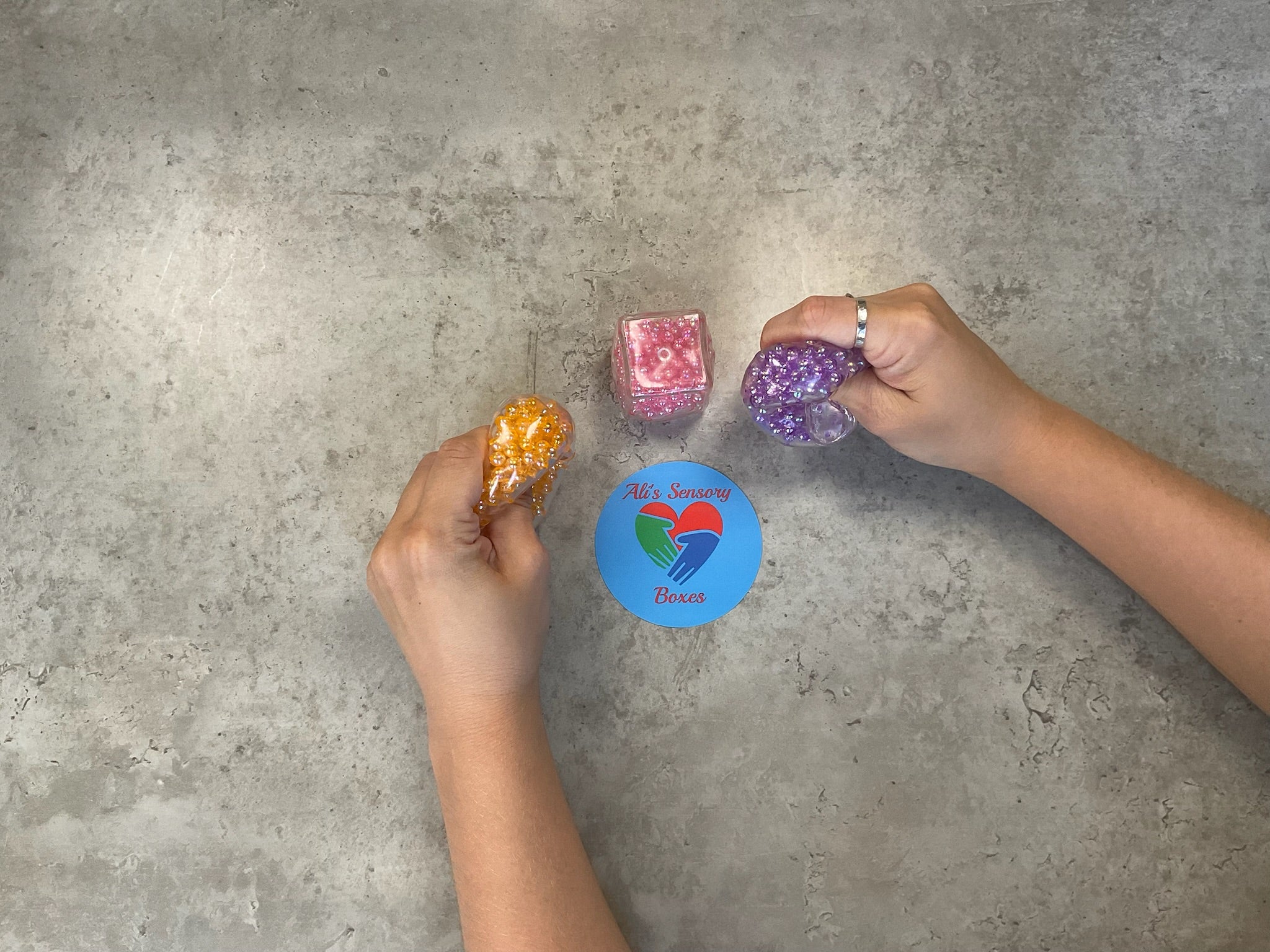 3 Mini ASMR Crunch Cubes