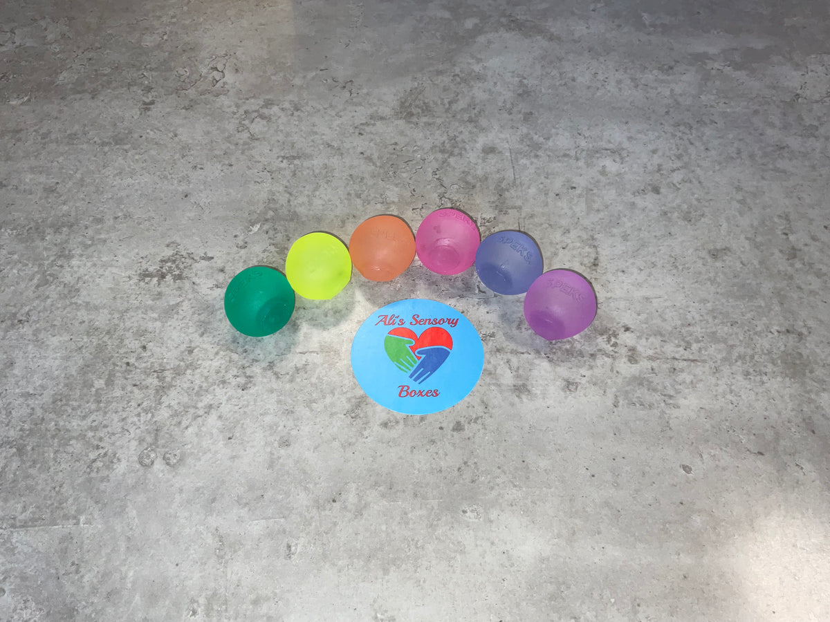 SPEKS Mini Gump 6 Pack - The Memory Gel Stress Ball
