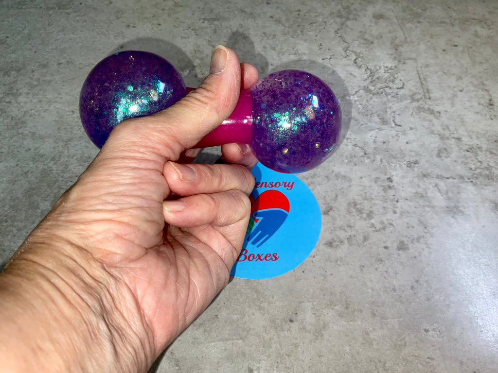 Dumbbell Squish and Swirl