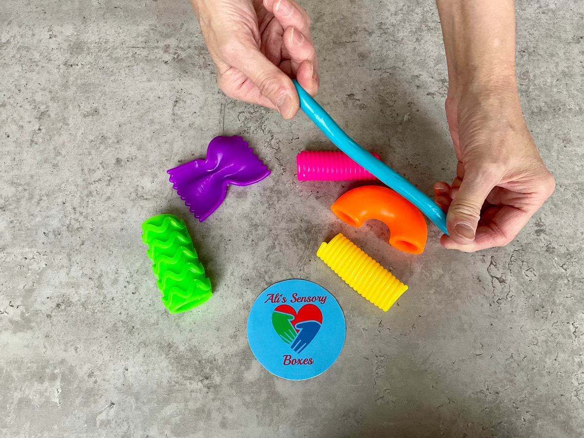Stretchy Squeezy Pasta Shapes