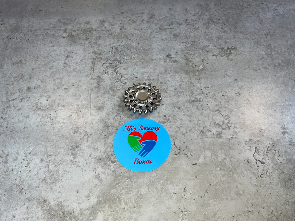 Fidgix Metallic Gear Spinner