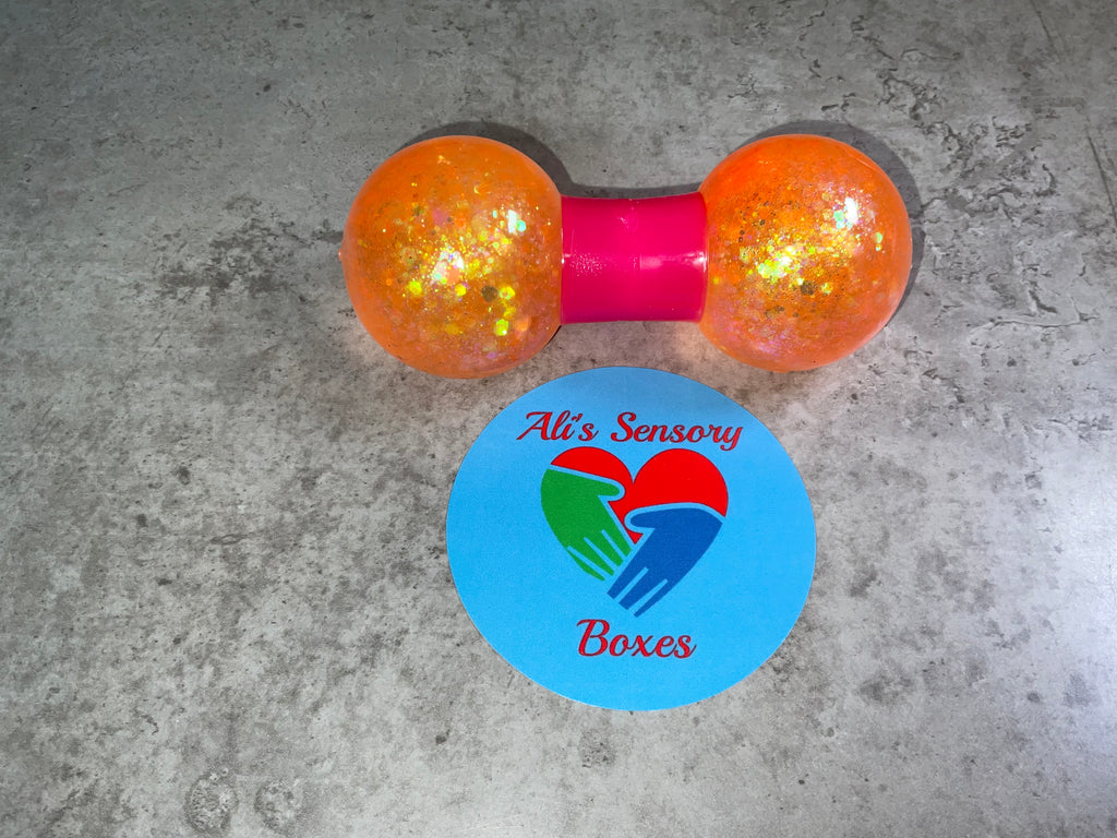 Dumbbell Squish and Swirl