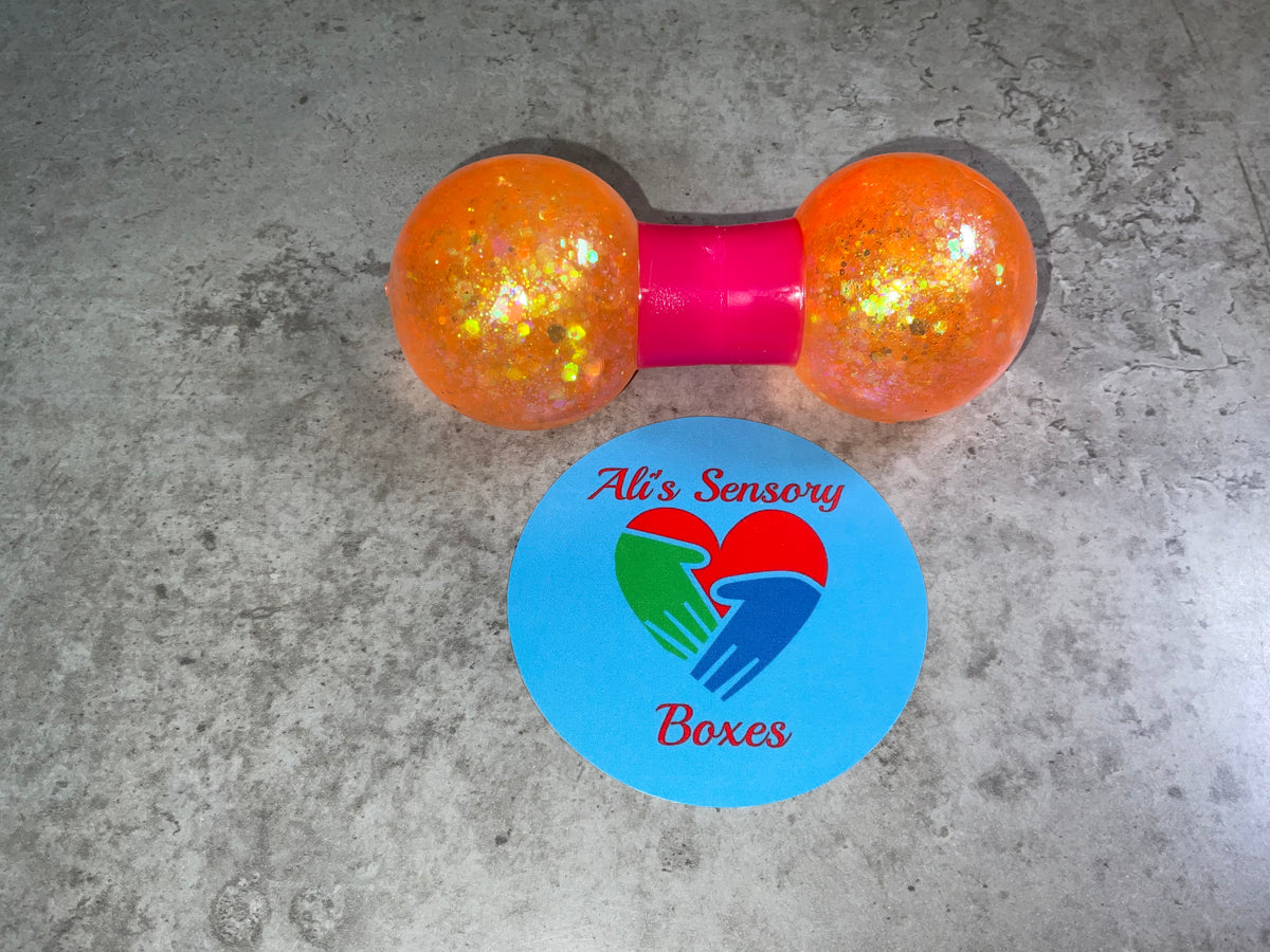 Dumbbell Squish and Swirl